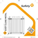 Safety 1st Barrière de Sécurité Extensible Safety 1st à Fermeture Facile Handleiding