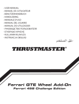 Thrustmaster Ferrari GTE Wheel Add-On Ferrari 458 Challenge Edition Handleiding