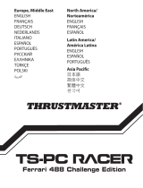 Thrustmaster TS-PC Racer Ferrari 488 Challlenge Edition -Volant Racing Retour de Force Handleiding