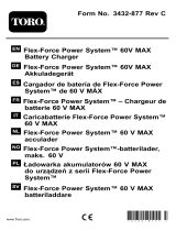 Toro Flex-Force Power System 7.5Ah 60V MAX Battery Pack Handleiding
