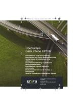 Unify OpenScape Desk Phone CP100 SIP Gebruikershandleiding