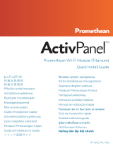 promethean ActivPanel Titanium Pro* Gebruikershandleiding