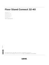 LOEWE Floor Stand Connect 32-40 Handleiding