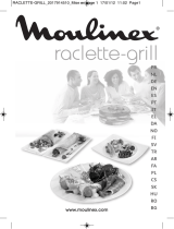 Moulinex RACLETTE CUBE GRIL de handleiding