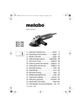Metabo W 6-100 Handleiding