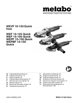 Metabo WEPBF 15-150 Quick Handleiding