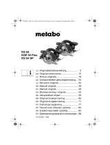 Metabo KS 54 Handleiding
