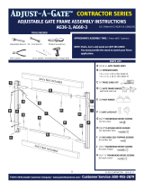 Adjust-A-Gate AG60 Handleiding