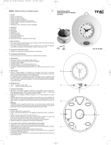 TFA Digital Design Kitchen Scales with Quartz Clock Handleiding