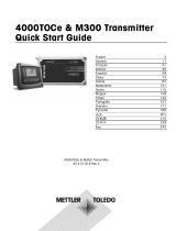 Mettler Toledo 4000TOCe Sensor Handleiding