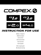 Compex FIT 1.0, FIT 3.0, SP 2.0 & SP 4.0 Handleiding