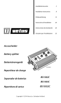 Vetus Battery splitter type Installatie gids