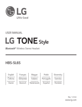 LG HBS-SL6S Handleiding
