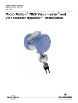 Micro Motion Viscomaster Viscosity Meter - Model 7829 de handleiding