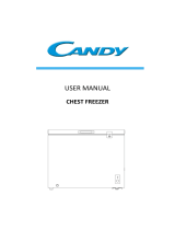 Candy CMCH100BUK 98 Litre Chest Freezer Handleiding