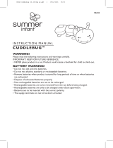 Summer Infant SLUMBER CUDDLE BUG Handleiding