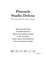 Avid Pinnacle Studio Deluxe 8 Handleiding