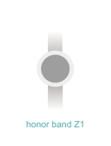 Huawei Honor Band Series Band Z1 Handleiding