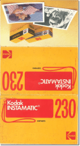 Kodak Instamatic 230 Handleiding