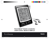 Lexibook Touchman TM455 Handleiding