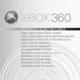 Microsoft Xbox 360 Cable audio vidéo péritel Gebruikershandleiding