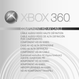 Microsoft Xbox 360 Cable audio vidéo haute définition Gebruikershandleiding