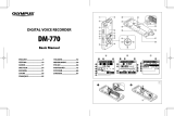 Manual de Usuario DM 770 Handleiding