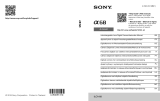 Sony ILCA 68 Handleiding