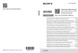 Sony α 6100 Gebruikershandleiding