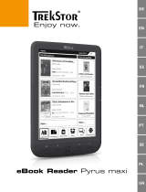 TrekStor eBook-Reader Pyrus Series eBook Reader Pyrus® maxi Gebruikershandleiding