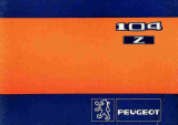 Peugeot 104 de handleiding