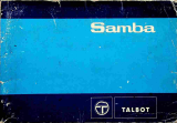 Talbot Samba de handleiding