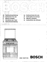 Bosch HSG188REU/02 Handleiding
