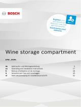 Bosch Wine storage cabinet Handleiding