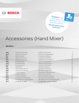 Bosch ErgoMixx MFQ364 Serie Handleiding