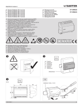 sauter EY-EM 522, 523 Assembly Instructions