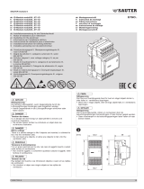 sauter EY6IO Serie Assembly Instructions