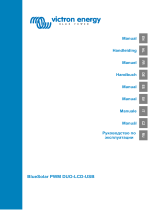 Victron energy BlueSolar PWM Charge Controller DUO 12V-24V-20A LCD-USB de handleiding