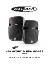 Caliber HPA 603BT de handleiding