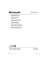 EINHELL Expert TE-CD 12/1 Li (1x2,0Ah) Handleiding