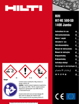 Hilti HIT-RE 500SD/1400 Gebruikershandleiding