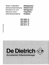 De Dietrich RG6171E1 de handleiding