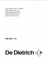 De Dietrich HM8977E1 de handleiding