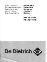 De Dietrich KW1314F1 de handleiding