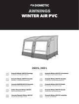 Dometic Winter Air PVC 260S, 260L (9120000007, 9120000008) Handleiding