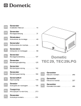 Dometic TEC29, TEC29LPG Installatie gids