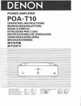 Denon POA-T10 de handleiding