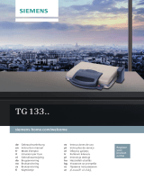 Siemens TG13302GB Handleiding