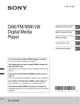 Sony DSX-A300DAB Operating Instructions Manual
