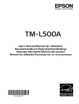 Epson TM-L500A Series Handleiding